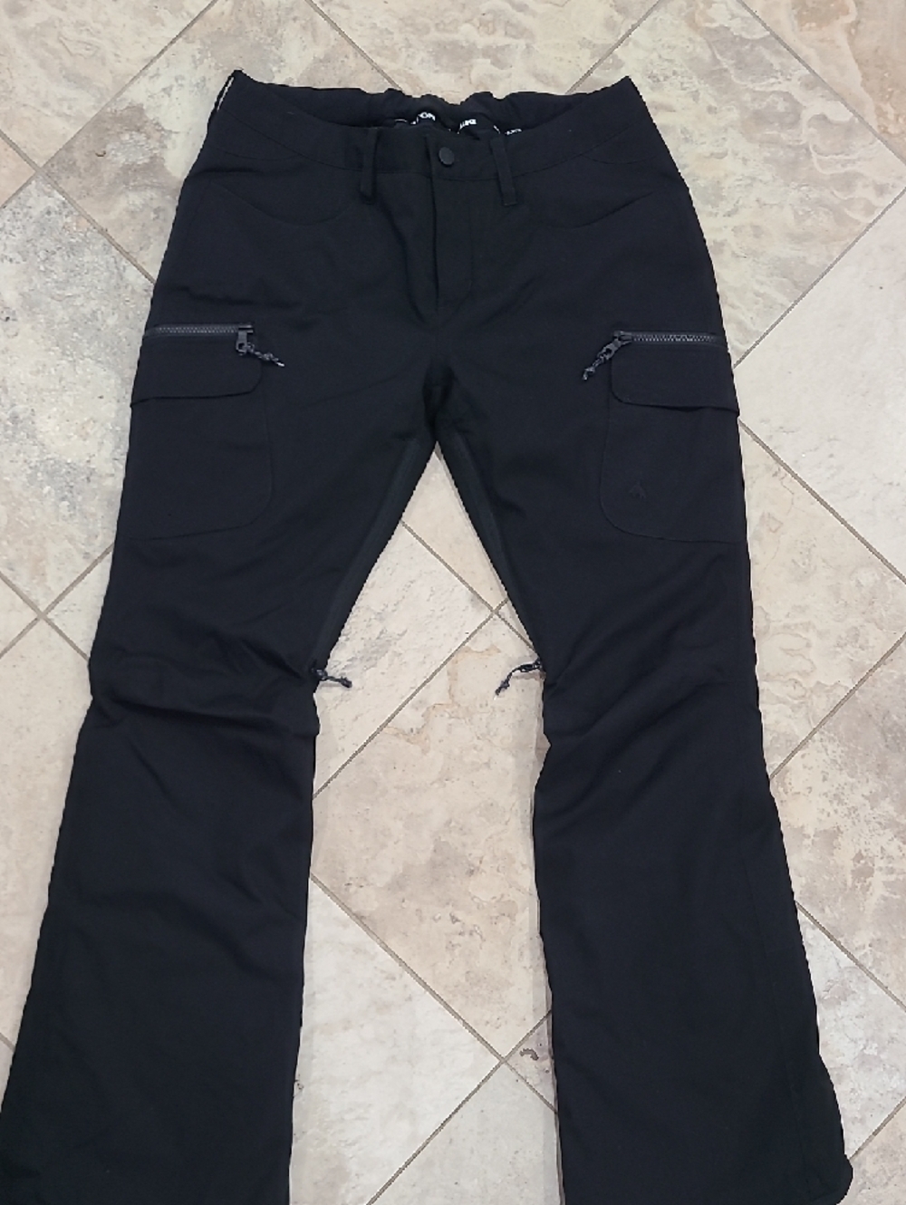 Burton Black Women's Cargo Snow Pants - Picture 2 of 16